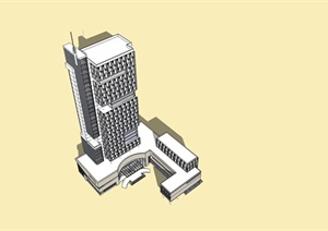 办公建筑   商业办公综合体建筑方案