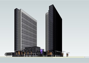 商业办公综合体建筑方案