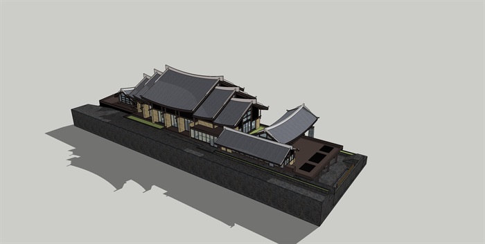 新中式 层叠屋顶(3)
