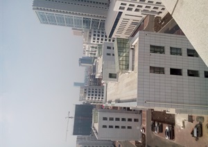 哈尔滨办公楼屋顶花园SU(草图大师)模型+cad放图+阳光房