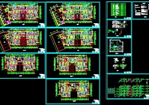 二十二层住宅楼中央空调系统设计（含设计说明书计算书及CAD图）