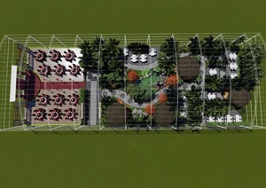 温室餐厅（高精模型）原创方案