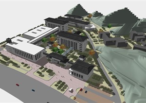 医院-中医院规划建筑设计