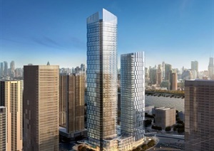 6个广州芳村新隆沙AF020106地块超高层综合项目建筑设计方案