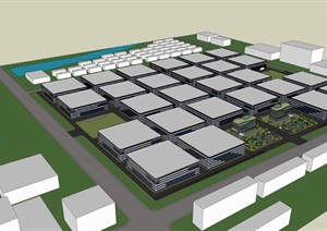 LS全新工业产业园，带厂房带办公楼带绿化景观